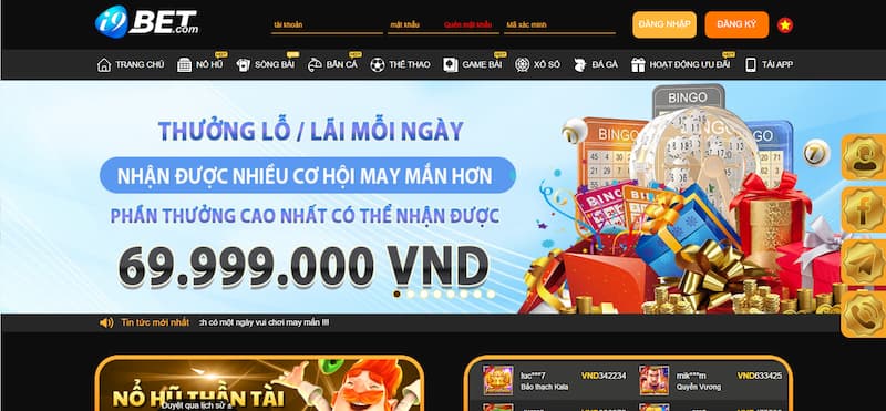 Trang chủ 143 I9Bet - Thiên Đường Cá Cược Giải Trí Uy Tín