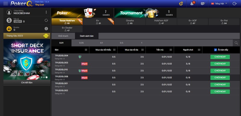 CMD368 - Tìm hiểu và đánh giá nhà cái cá cược hàng đầu 7 Sảnh Poker Tạo Được Ấn Tượng Với Nhiều Bet Thủ