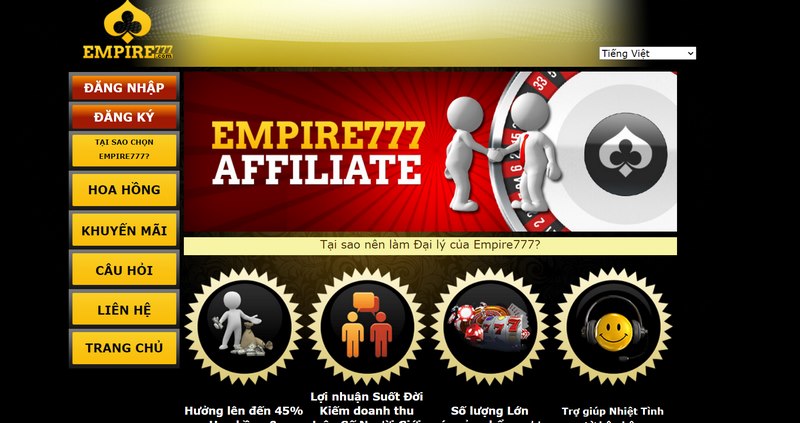 Empire777 - Nhà cái cá cược xanh chín nhất hiện nay 11 Chính Sách Đại Lý Mà Nhà Cái Empire Cung Cấp Rất Hấp Dẫn