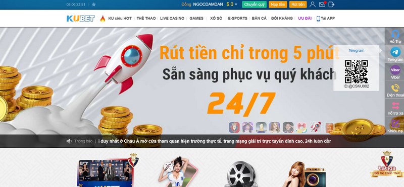 Kubet - Nhà cái cá cược đỉnh cao tại khu vực châu Á 3 Chăm Sóc Khách Hàng Hiện Đang Hỗ Trợ Thông Qua Đa Kênh
