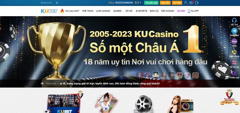 Kubet - Nhà cái cá cược đỉnh cao tại khu vực châu Á 9 Tham Gia Tại Sân Chơi Hội Viên Không Cần Lo Lắng Về Việc Bị Bắt