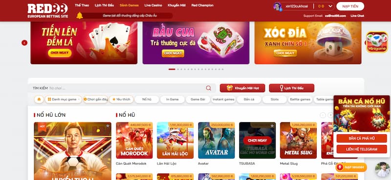 RED88 - Sân chơi cá cược lý tưởng cho cược thủ năm 2023 4 Các Sản Phẩm Cá Cược Hot Hit Có Tại Red88
