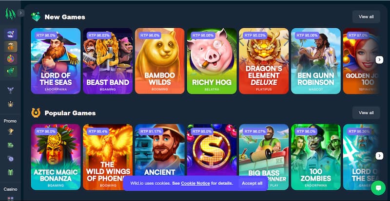 Wild.IO - Nhà cái cá cược UY TÍN và ĐẲNG CẤP nhất 2023 3 Các Sản Phẩm Tại Wild.io