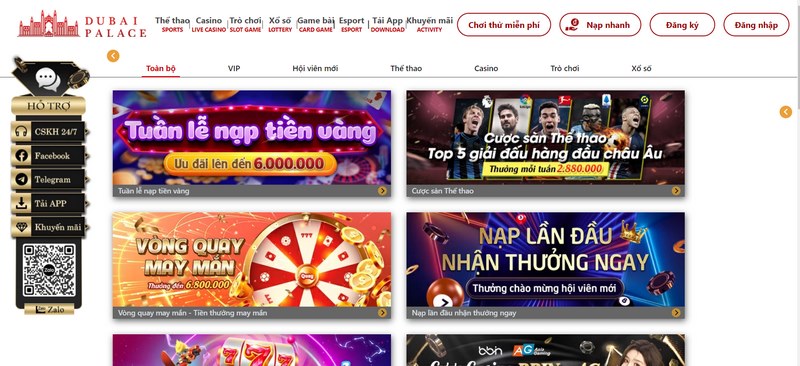 Khuyến mãi Dubai Palace - Cập nhật các chương trình hấp dẫn 3 Lưu Ý Khi Nhận Và Sử Dụng Khuyến Mãi Dubai Palace Để Tránh Sai Sót